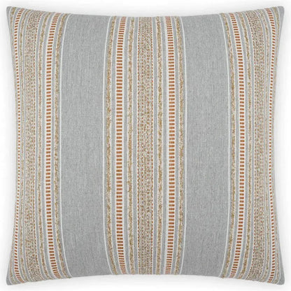 Larsen Vintage Grey Throw Pillow With Insert - LOOMLAN - D.V. Kap - Throw Pillows