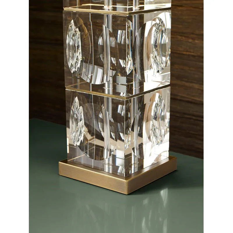 Lasater Crystal Made Table Lamp - LOOMLAN - Wildwood - Table Lamps
