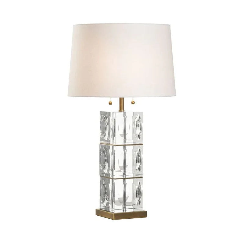Lasater Crystal Made Table Lamp - LOOMLAN - Wildwood - Table Lamps