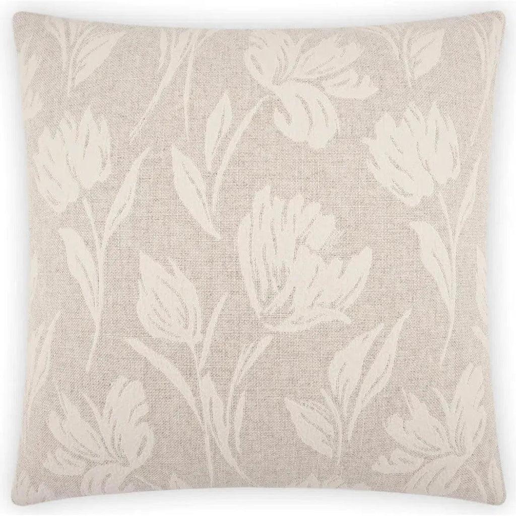Laurel Off - White Throw Pillow With Insert - LOOMLAN - D.V. Kap - Throw Pillows
