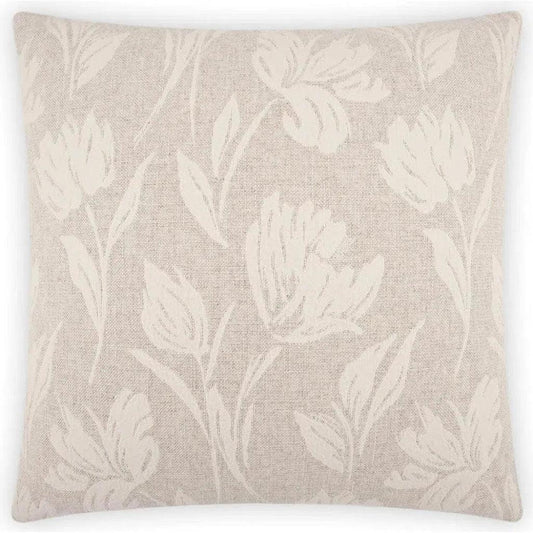 Laurel Off - White Throw Pillow With Insert - LOOMLAN - D.V. Kap - Throw Pillows