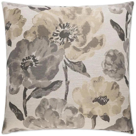Lauren Fawn Grey Throw Pillow With Insert - LOOMLAN - D.V. Kap - Throw Pillows