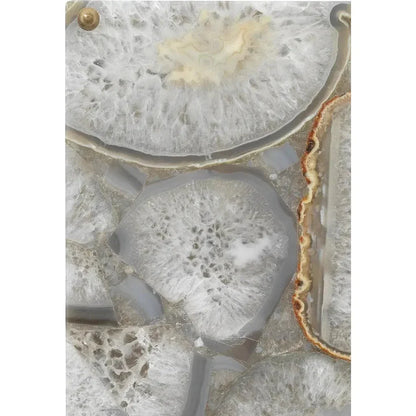 Lavender Agate Adeline Rectangle Wall Sconce - LOOMLAN - Jamie Young - Wall Sconces