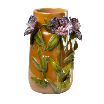 Abigails Lavender Flowers Design Mango Ceramic Vase