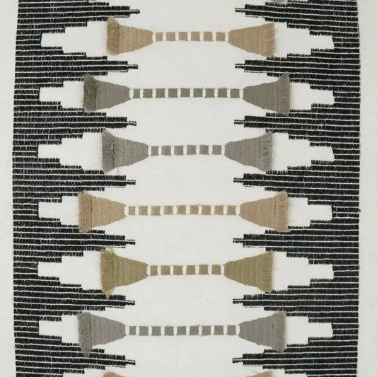 Le Souk Sahara Tan Grey Large Throw Pillow Insert - LOOMLAN - D.V. Kap - Throw Pillows