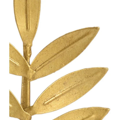 Leaf Artifacts Gold Sculpture (Set Of 2) - LOOMLAN - Chelsea House - Statues & Sculptures