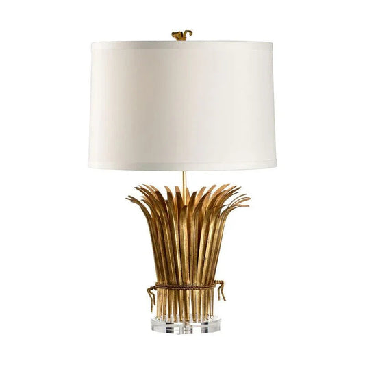 Leaf Silkette Shade Table Lamp - LOOMLAN - Chelsea House - Table Lamps