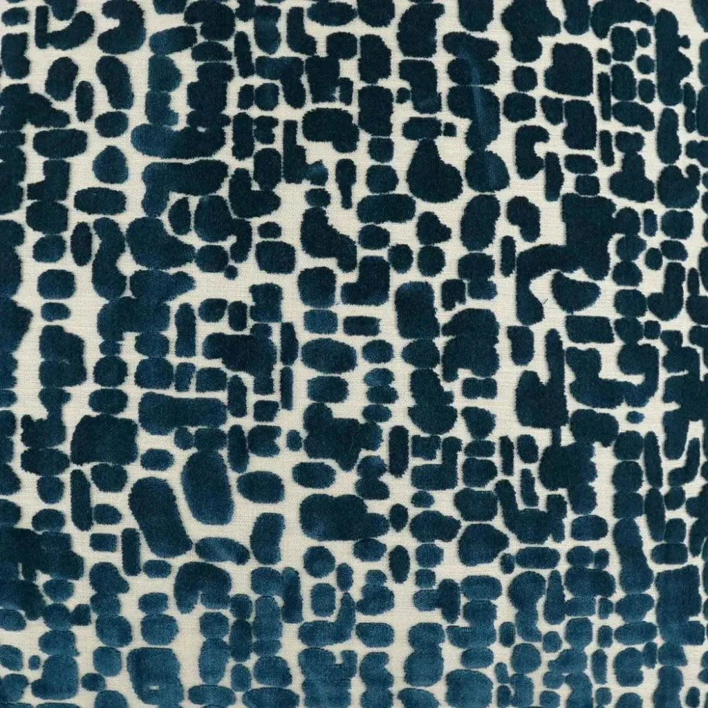 Leah Lapis Blue Throw Pillow With Insert - LOOMLAN - D.V. Kap - Throw Pillows