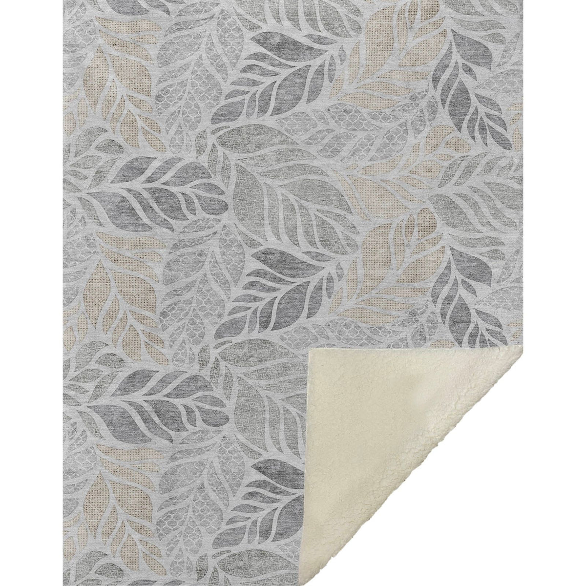 Leaves 50" x 70" Throw Blanket -- view 2
