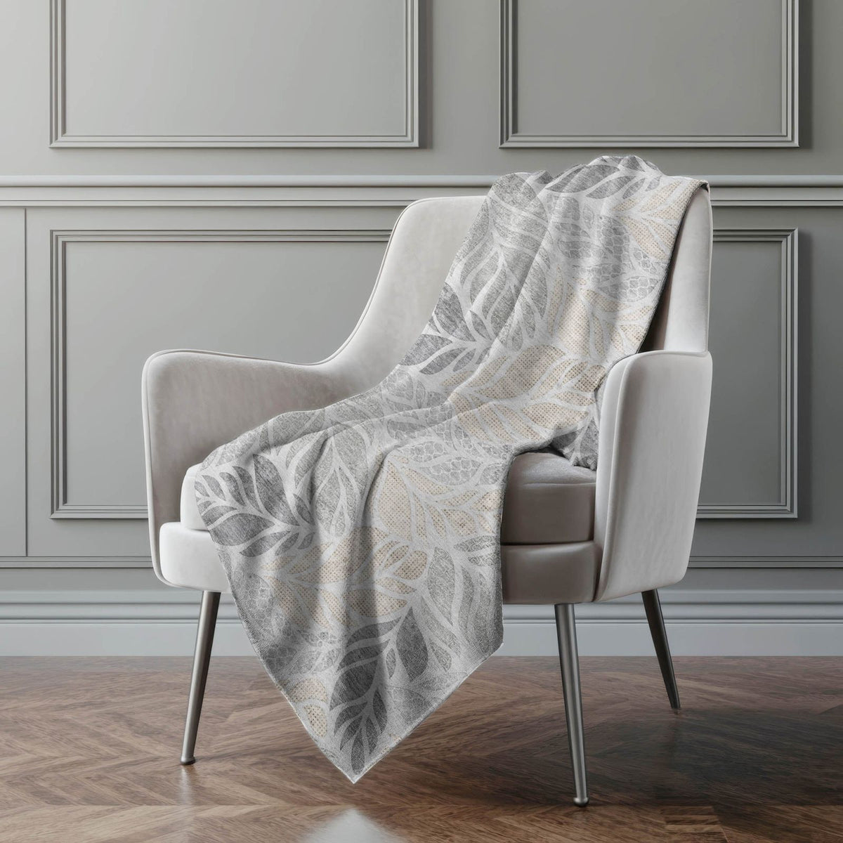 Leaves 50" x 70" Throw Blanket
