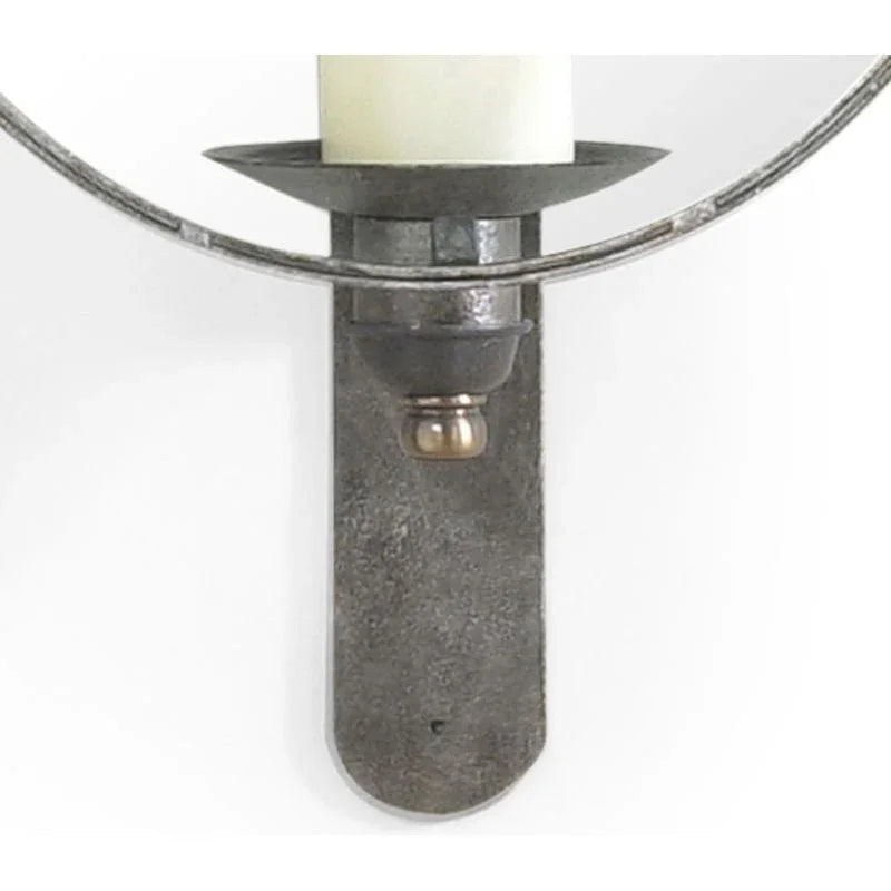 Leggit Lacquered Iron Base Wall Sconce - LOOMLAN - Chelsea House - Wall Sconces