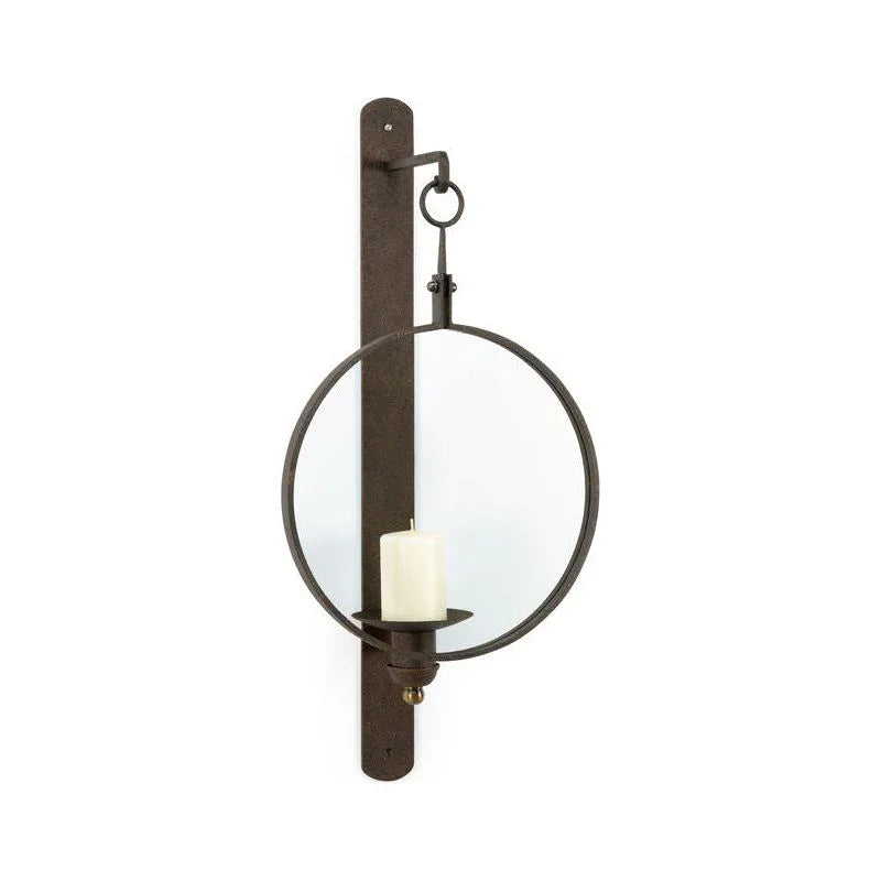 Leggit Lacquered Iron Base Wall Sconce - LOOMLAN - Chelsea House - Wall Sconces