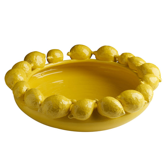 Lemon Design Ceramic Decorative Bowl
