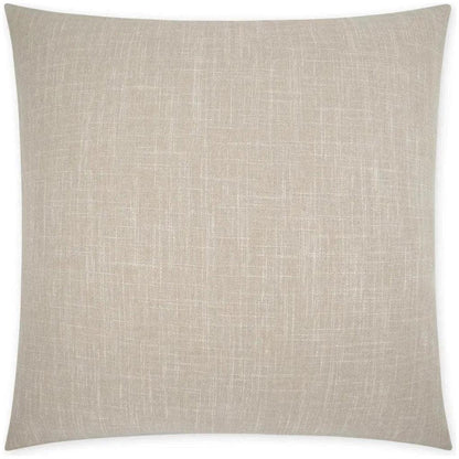 Lena Sand Solid Taupe Large Throw Pillow Insert - LOOMLAN - D.V. Kap - Throw Pillows