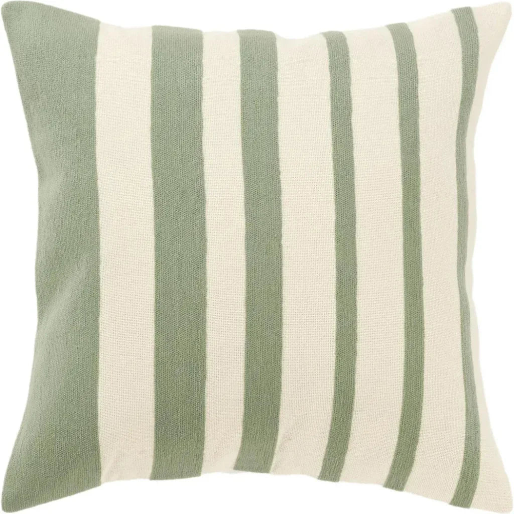 Leo Striped Couch Throw Pillow Covers Down Insert - LOOMLAN - LOOMLAN - Throw Pillows