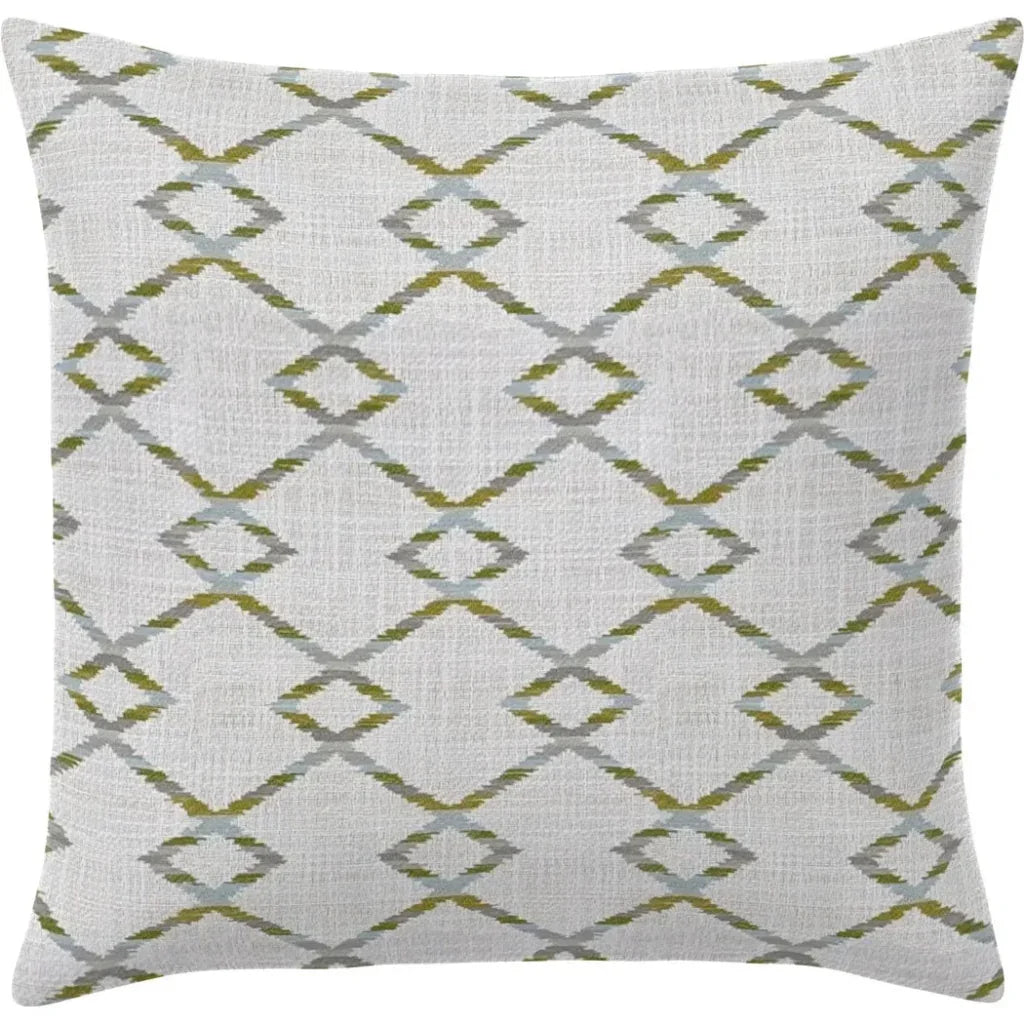 Lete Capri Handmade Outdoor Pillow-Outdoor Pillows-Earnest Collection-20" Square-LOOMLAN