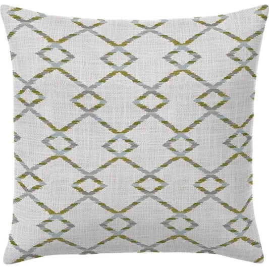 Lete Capri Handmade Outdoor Pillow-Outdoor Pillows-Earnest Collection-20" Square-LOOMLAN