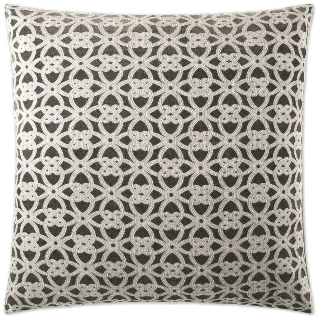 Liam Taupe Throw Pillow With Insert - LOOMLAN - D.V. Kap - Throw Pillows