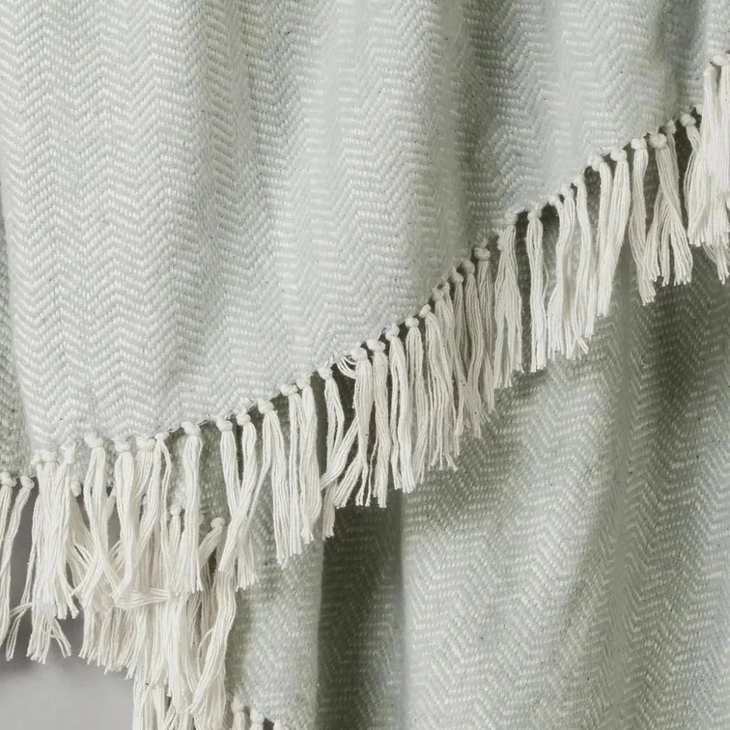 Lidia Soft Throw Blanket Chevron Pattern - LOOMLAN - LOOMLAN - Throw Blankets