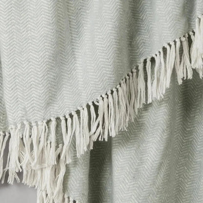 Lidia Soft Throw Blanket Chevron Pattern - LOOMLAN - LOOMLAN - Throw Blankets