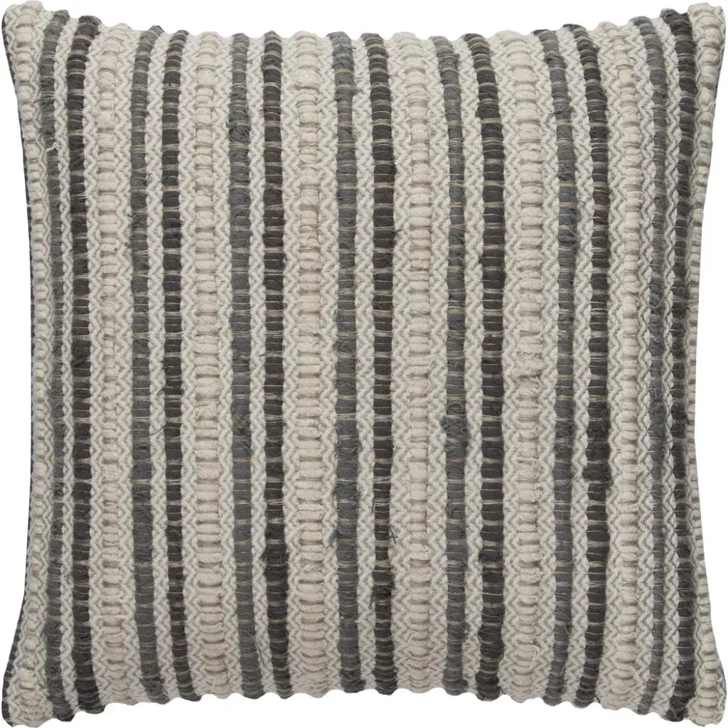 Lidio Linen & Cotton Stripe Couch Throw Pillow Insert - LOOMLAN - LOOMLAN - Throw Pillows