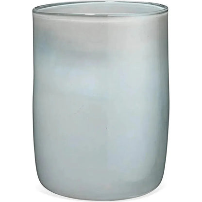Light Blue Glass Vapor Vase 11" - LOOMLAN - Jamie Young - Vases & Jars