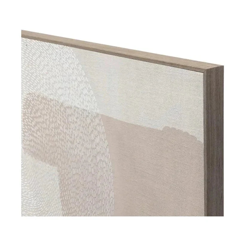 Light Brown Floater Frame Art - LOOMLAN - SUNPAN - Canvas Art