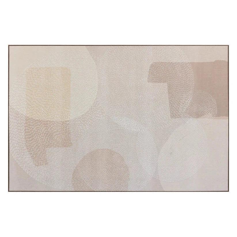 Light Brown Floater Frame Art - LOOMLAN - SUNPAN - Canvas Art