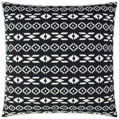 Lightning Black Throw Pillow With Insert - LOOMLAN - D.V. Kap - Throw Pillows
