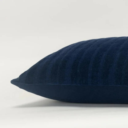 Lila Embroidered Stripes Lumbar Pillow Cover Insert - LOOMLAN - LOOMLAN - Throw Pillows