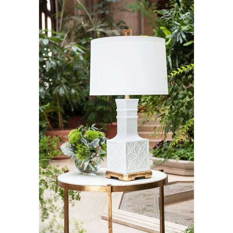 Lila Porcelain Made Table Lamp - LOOMLAN - Wildwood - Table Lamps