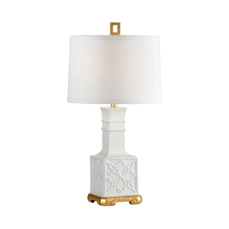 Lila Porcelain Made Table Lamp - LOOMLAN - Wildwood - Table Lamps