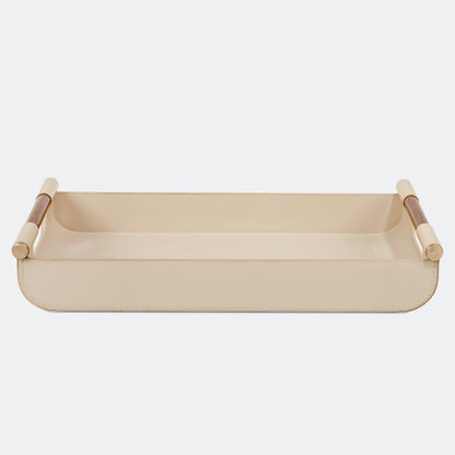 Lilah Leather Warp Tray