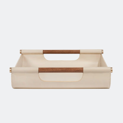 Lilah Leather Warp Tray