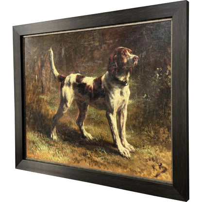 Limier Briquet Hound Brown Canvas Art