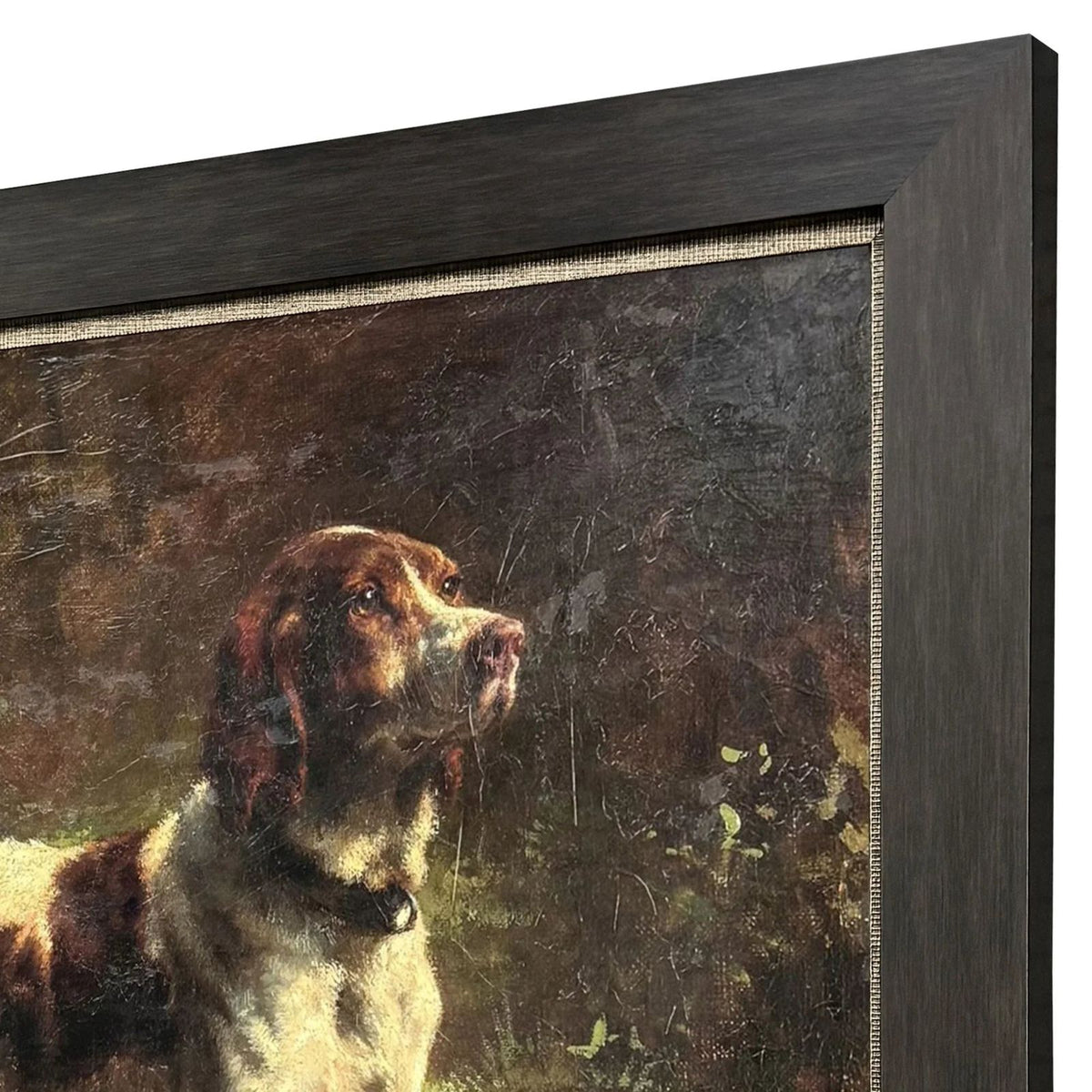Limier Briquet Hound Brown Framed Wall Art -- view 4