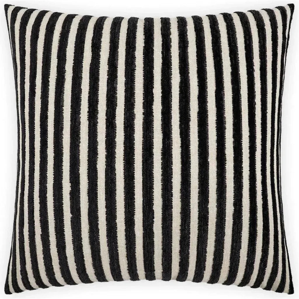D.V. Kap Limits Onyx Black Throw Pillow With Insert