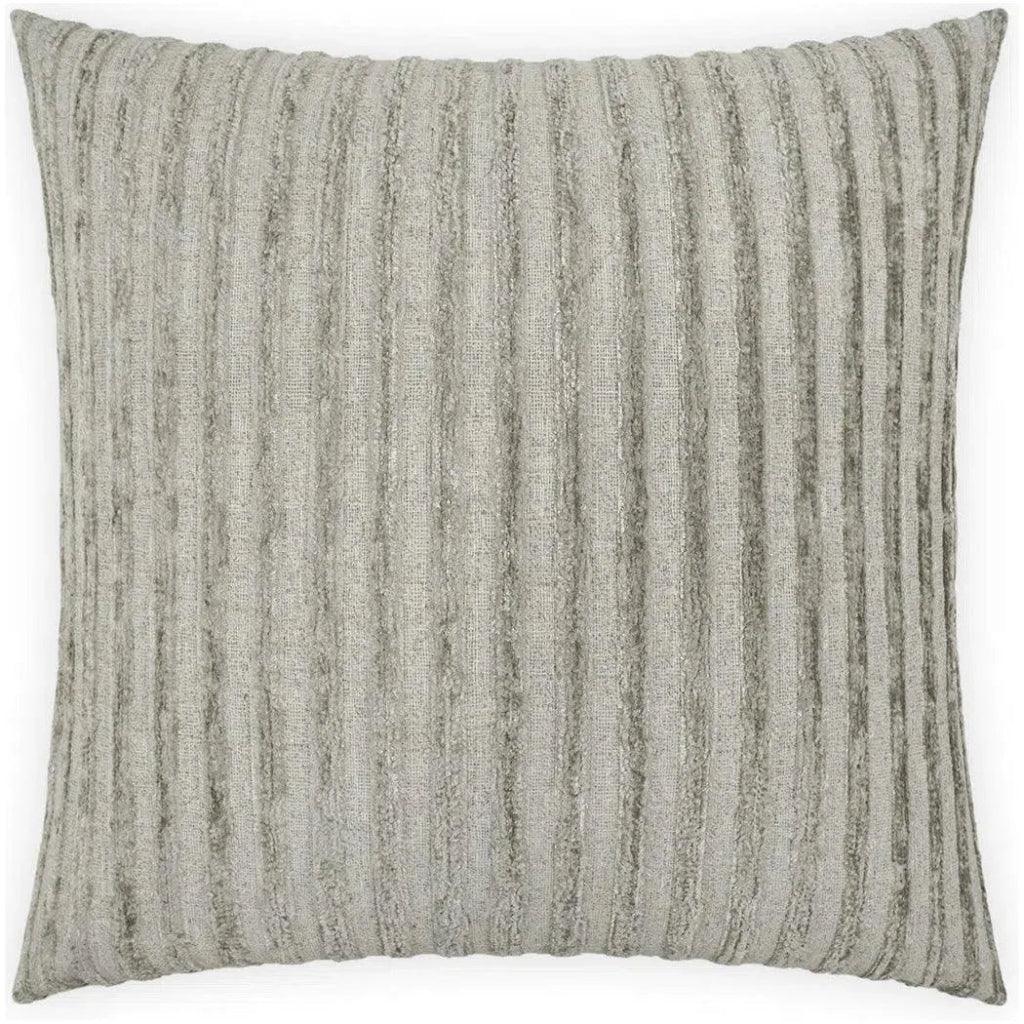 D.V. Kap Limits Silver Grey Throw Pillow With Insert