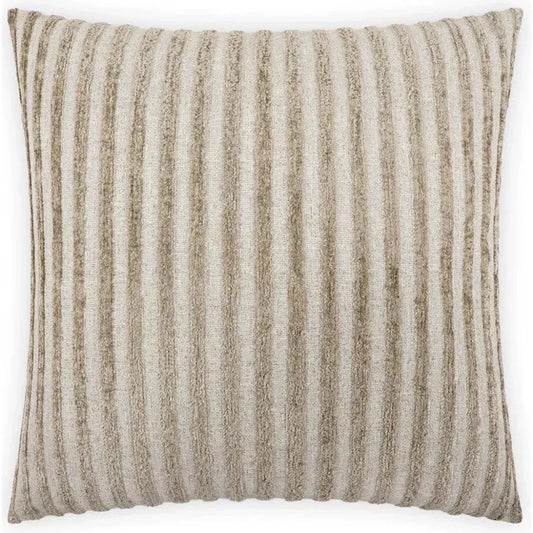 Limits Taupe Throw Pillow With Insert - LOOMLAN - D.V. Kap - Throw Pillows