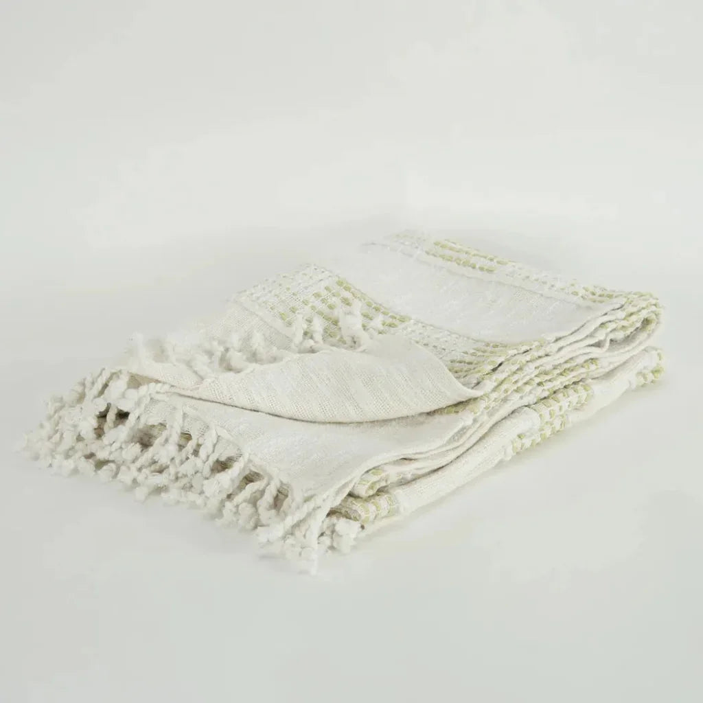 Lina Soft Throw Blankets From Cotton - LOOMLAN - LOOMLAN - Throw Blankets