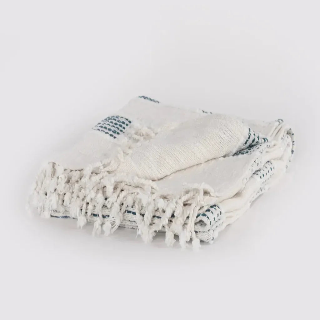 Lina Soft Throw Blankets From Cotton - LOOMLAN - LOOMLAN - Throw Blankets