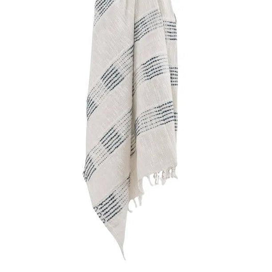LOOMLAN Lina Soft Throw Blankets From Cotton