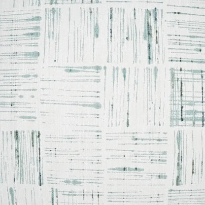 Line Up Aqua Abstract Mist Large Throw Pillow Insert - LOOMLAN - D.V. Kap - Throw Pillows