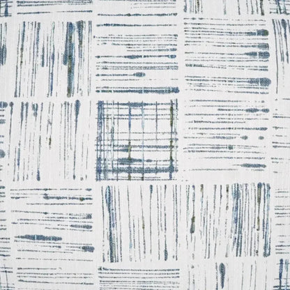 Line Up Blue Abstract Blue Large Throw Pillow Insert - LOOMLAN - D.V. Kap - Throw Pillows