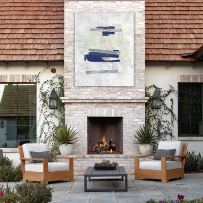 Lines Indoor Outdoor Wall Art UV Resistant Canvas - LOOMLAN - LOOMLAN - Canvas Art