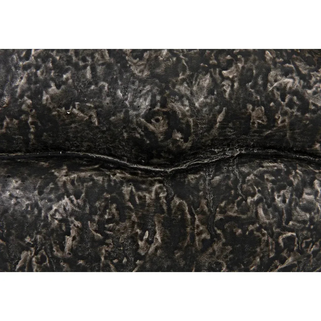 Lips White Fiber Cement Sculpture