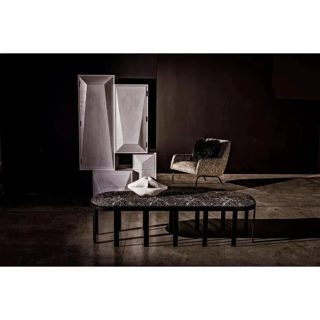 Lips White Fiber Cement Sculpture