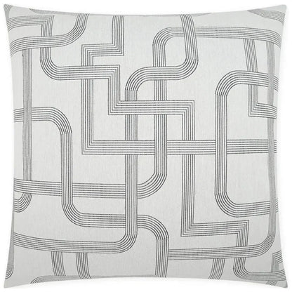 D.V. Kap Lithgow White Throw Pillow With Insert