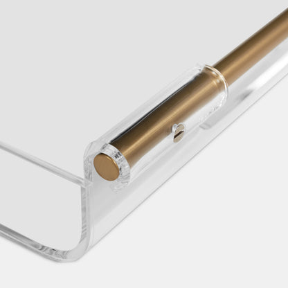 Luho Design House Livia Grand Clear Acrylic Tray