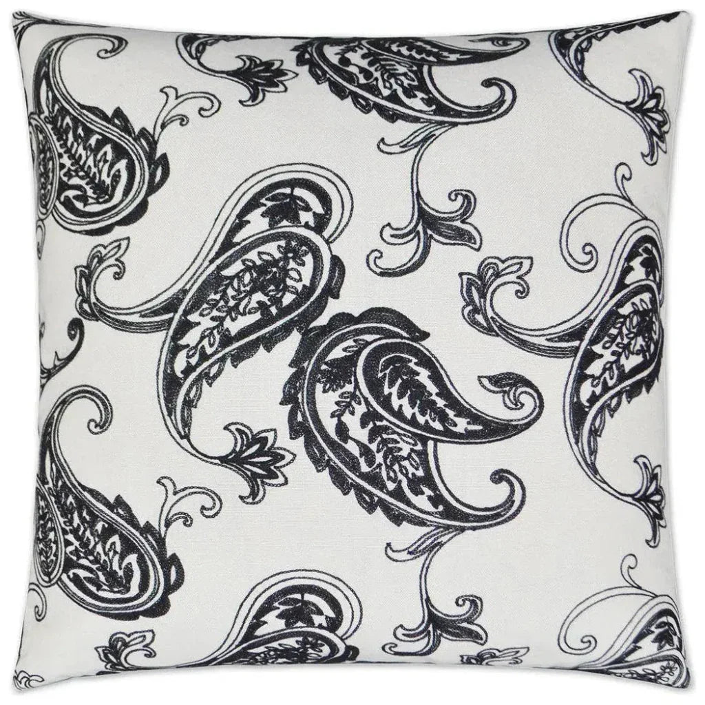 Lock Harbor Black Throw Pillow With Insert - LOOMLAN - D.V. Kap - Throw Pillows